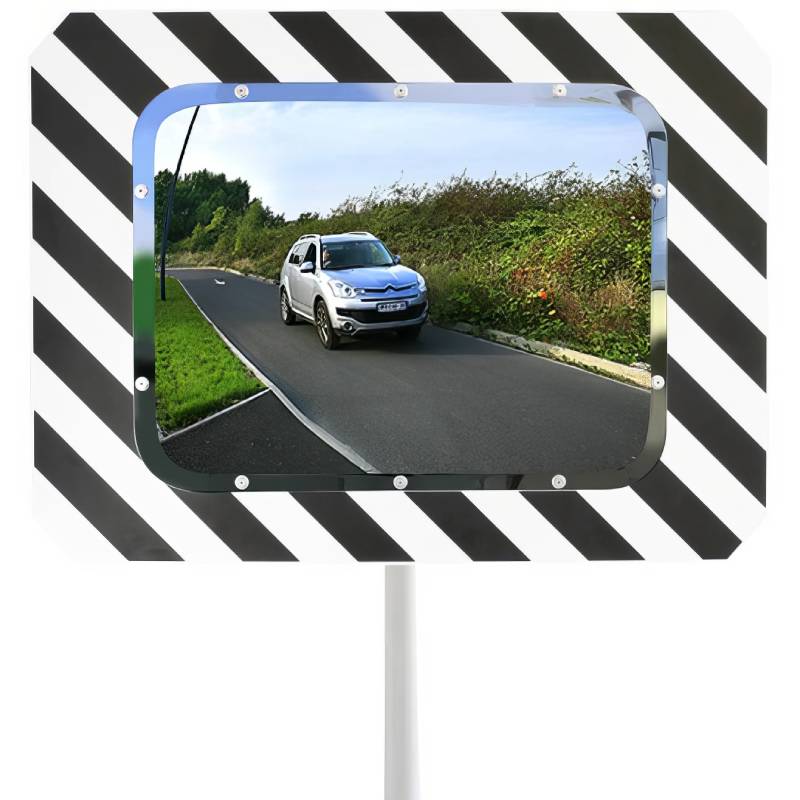 Miroir routier conforme Plexi+ - 450 X 600 mm