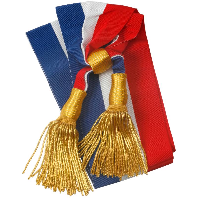 Echarpe tricolore Maire - L. 1,80 m