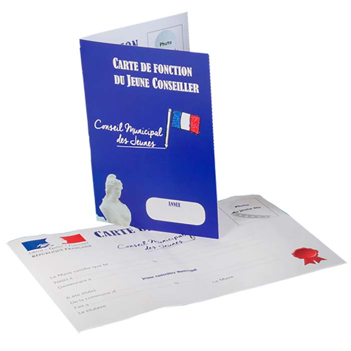 Carte de fonction - Conseil municipal des jeunes