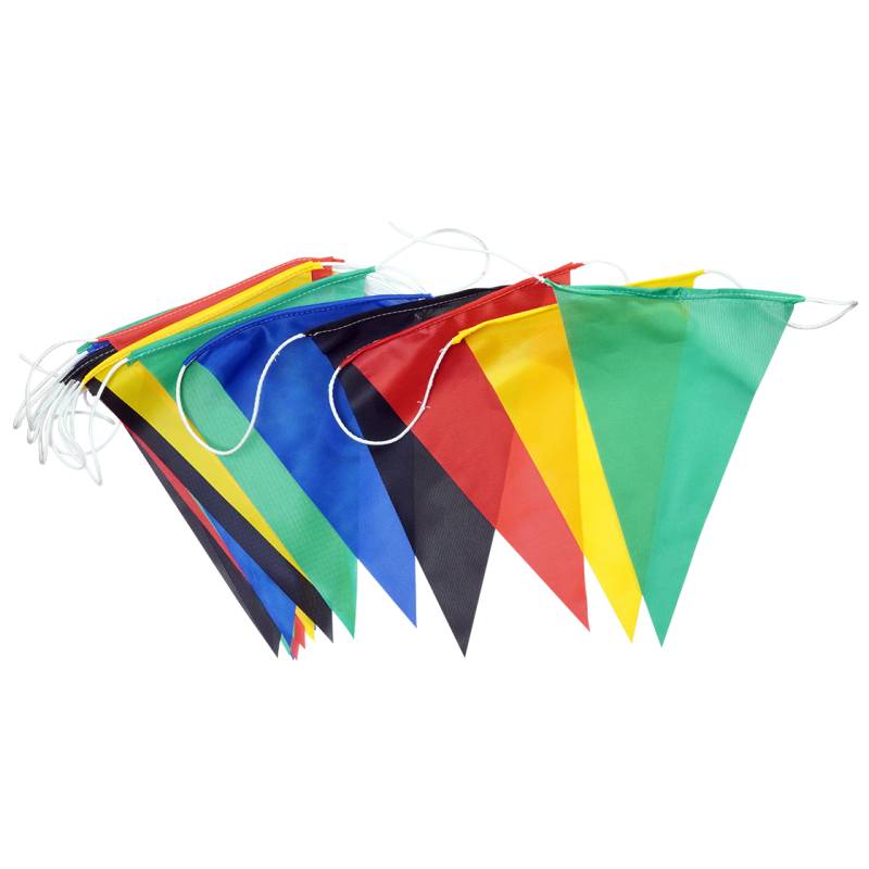 Guirlande flamme multicolore 10 m - Maille