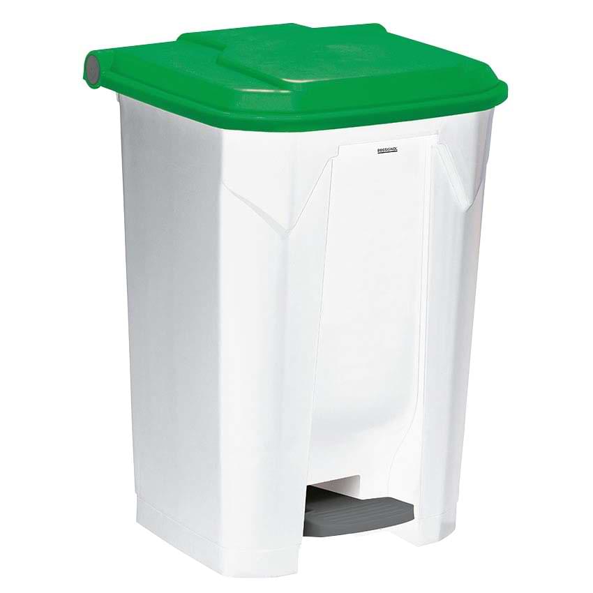 Container à pédale Utilo 80L - Couvercle Vert