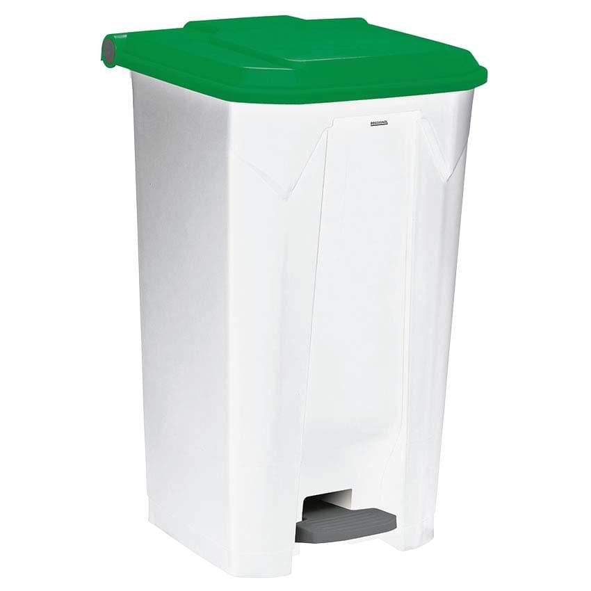 Container à pédale Utilo 100L - Couvercle Vert
