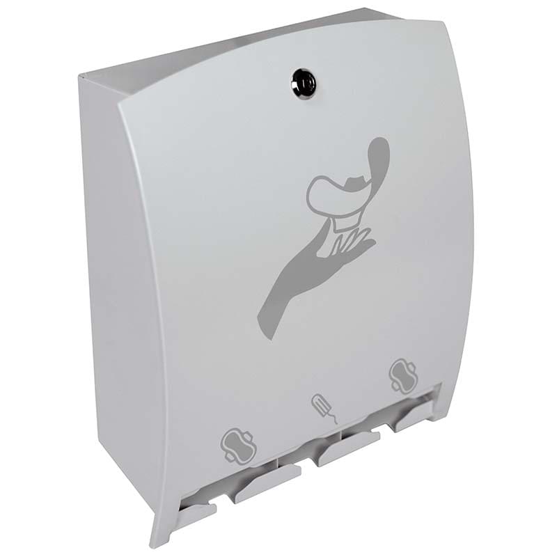 Distributeur mural protections hygiène féminine - Blanc RAL 9003