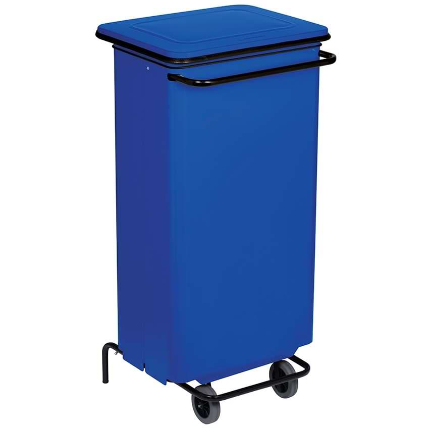 Poubelle à pédale 110L - Jaune