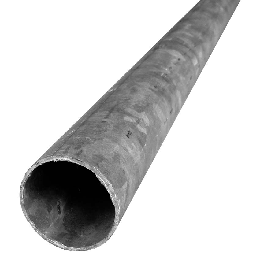 Tube galvanisé - D. 60 mm X H. 1,50 m