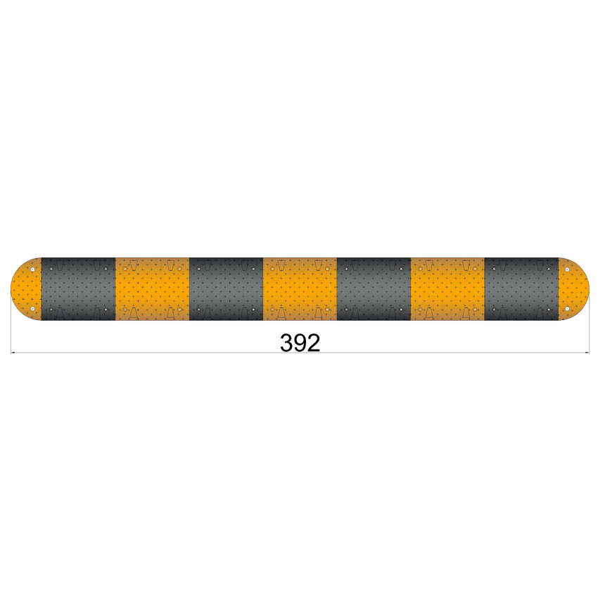 Pack ralentisseur voirie complet - L. 392 cm