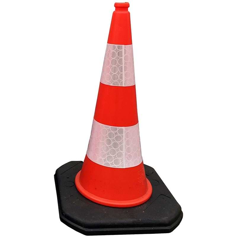 Cône de signalisation classe 2 - H. 75 cm
