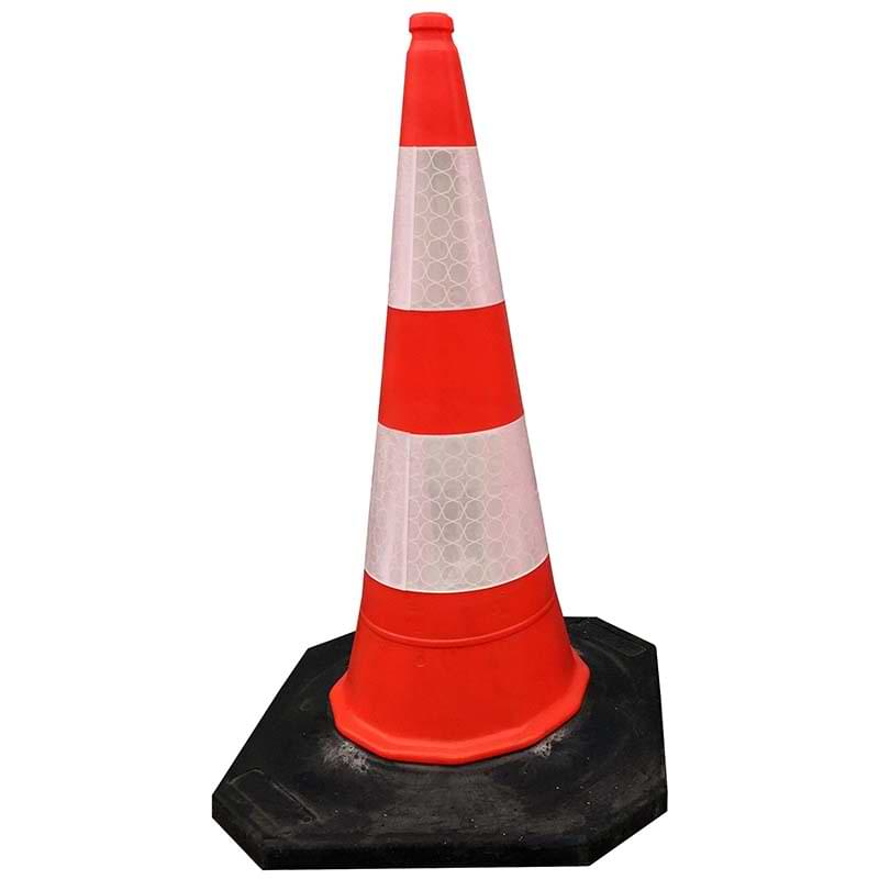 Cône de signalisation classe 2 - H. 100 cm