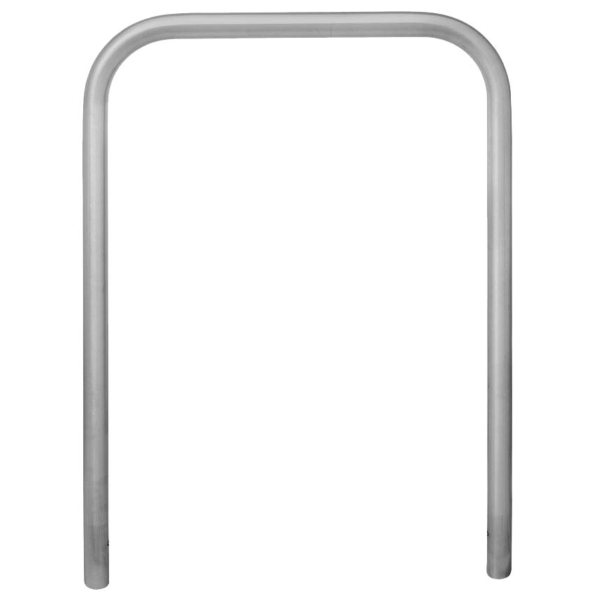 Arceau support vélo inox 304L - Modèle rectangulaire - A sceller