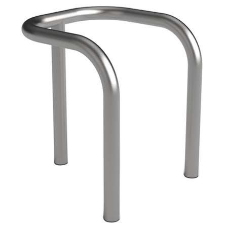 Etrier de protection inox 304L D. 48 mm - A sceller