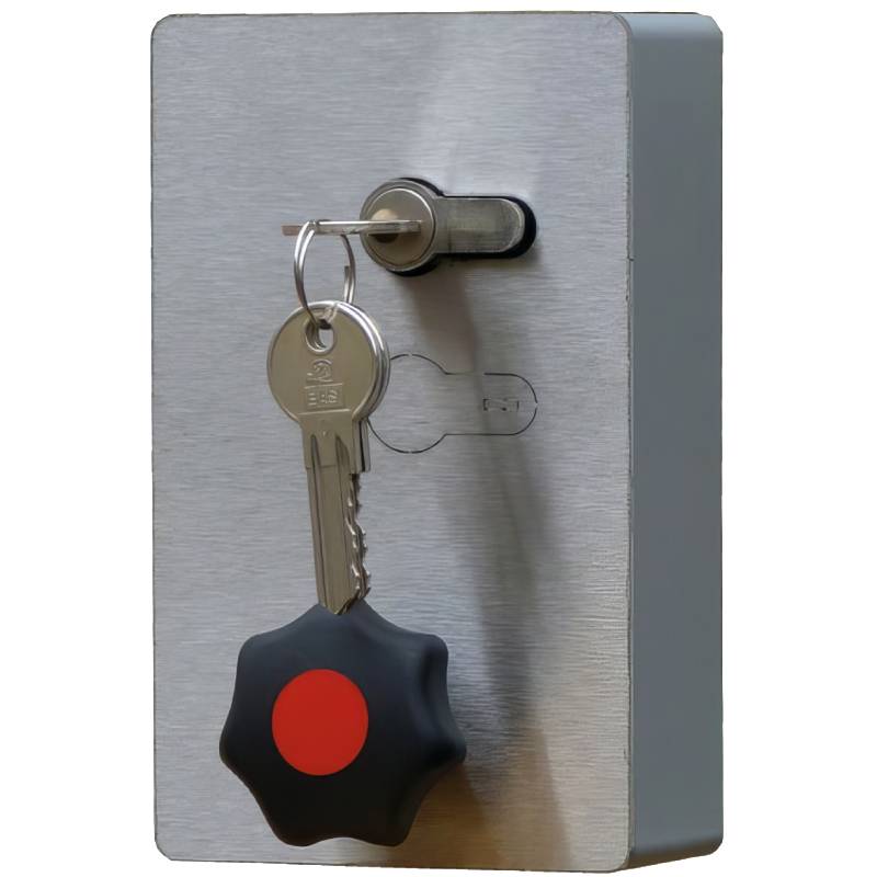 Option : Boitier serrure cylindre européen (support principal)