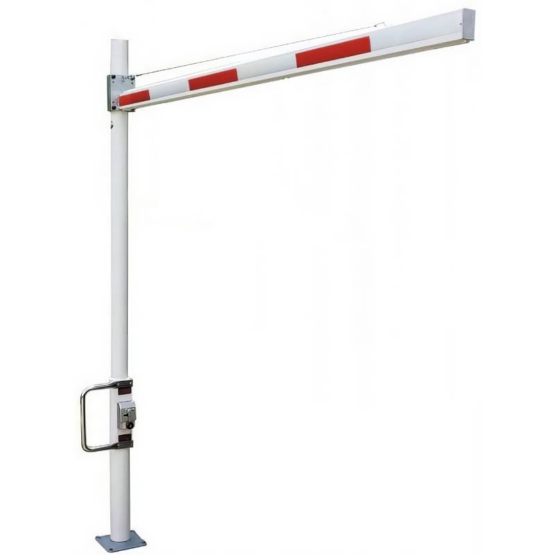 Portique limitation de hauteur pivotant - H. max 3,8 m - Passage 5 m