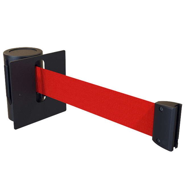 Dérouleur sangle encastrable + Platine murale - 3,70 m