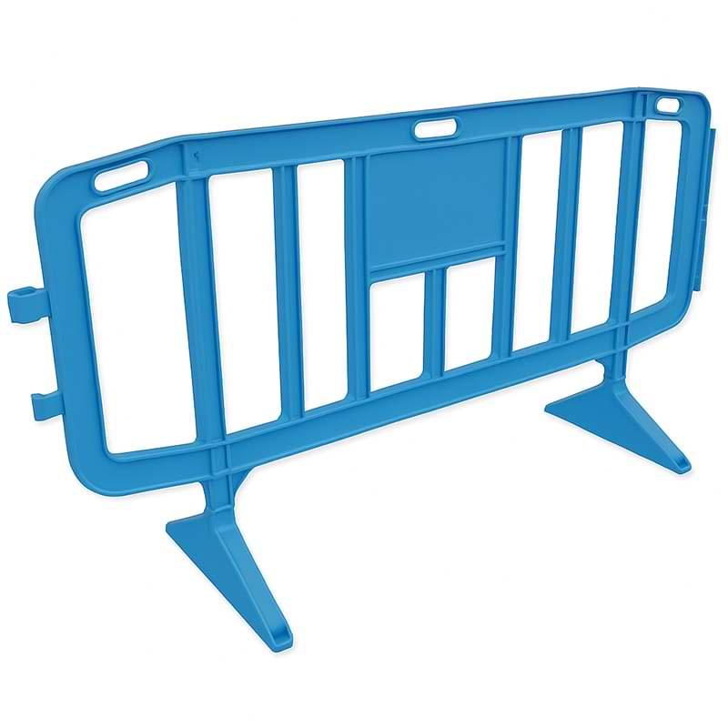 Barrière de sécurité EasyBar - L. 198 cm - Bleu RAL 5012
