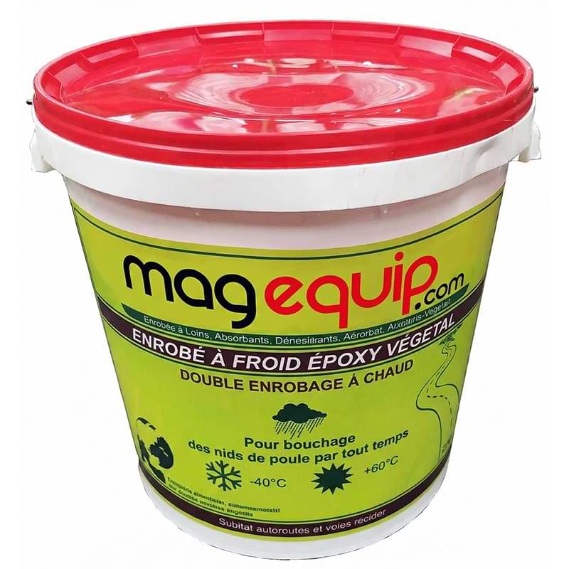 Enrobé à froid antigel -40° seau 25 Kg - Rouge