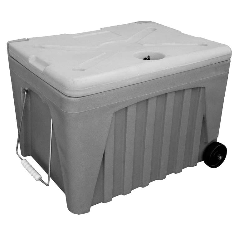 Coffre multi-usages polyéthylène 167L avec roulettes