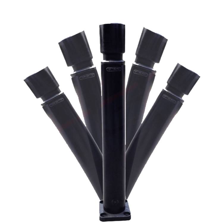 Potelet flexible pommeau gorge - Noir