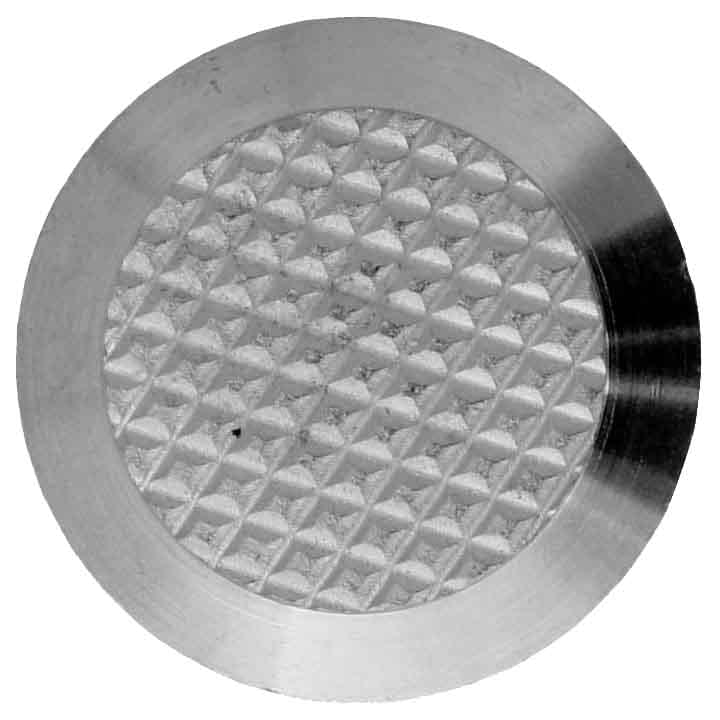 Clou podotactile D. 35 mm inox AISI 316 - Diamant