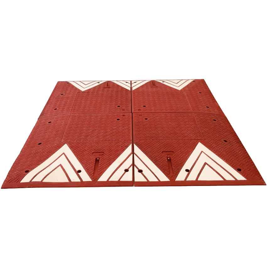 Coussin berlinois 6 éléments - Rouge