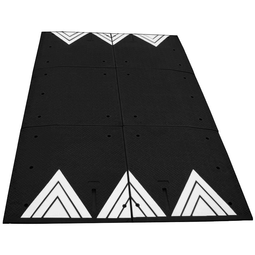 Coussin ralentisseur berlinois 6 éléments - Noir