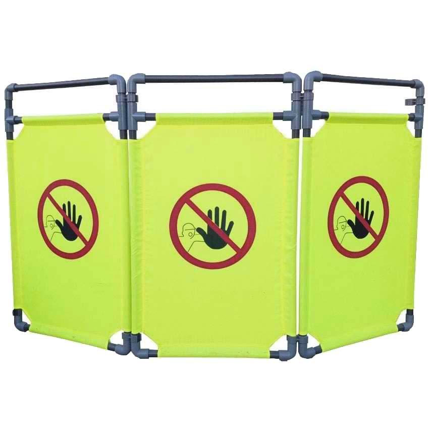 Barrière de maintenance - 3 panneaux