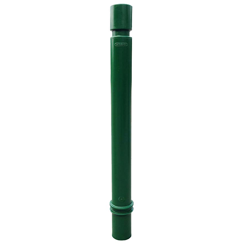 Potelet flexible à sceller D. 80 X H. HS 930 mm - Pommeau gorge - Vert RAL 6005