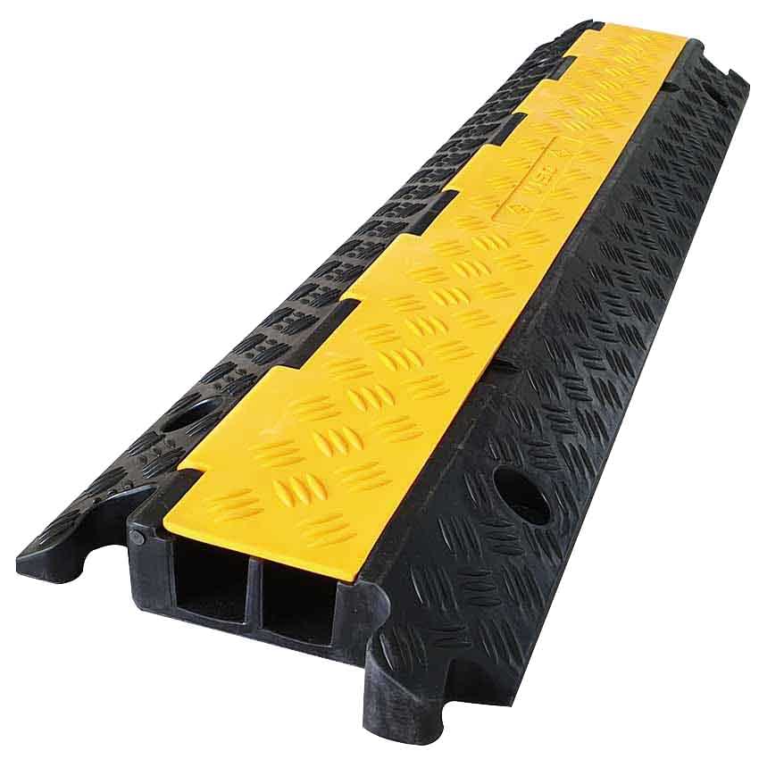Protège-câbles zone piétonne - L. 1000 X l. 250 X H. 50 mm