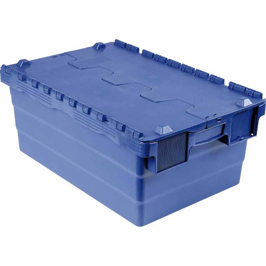 Bac navette bleu H. 250 X L. 600 X P. 400 mm - 44 litres