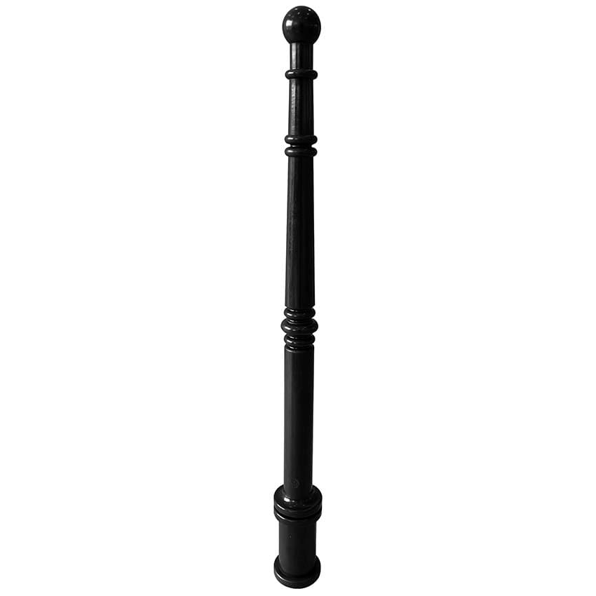 Potelet à mémoire de forme Elysée D. 60 X H. HS 930 mm - Noir RAL 9005