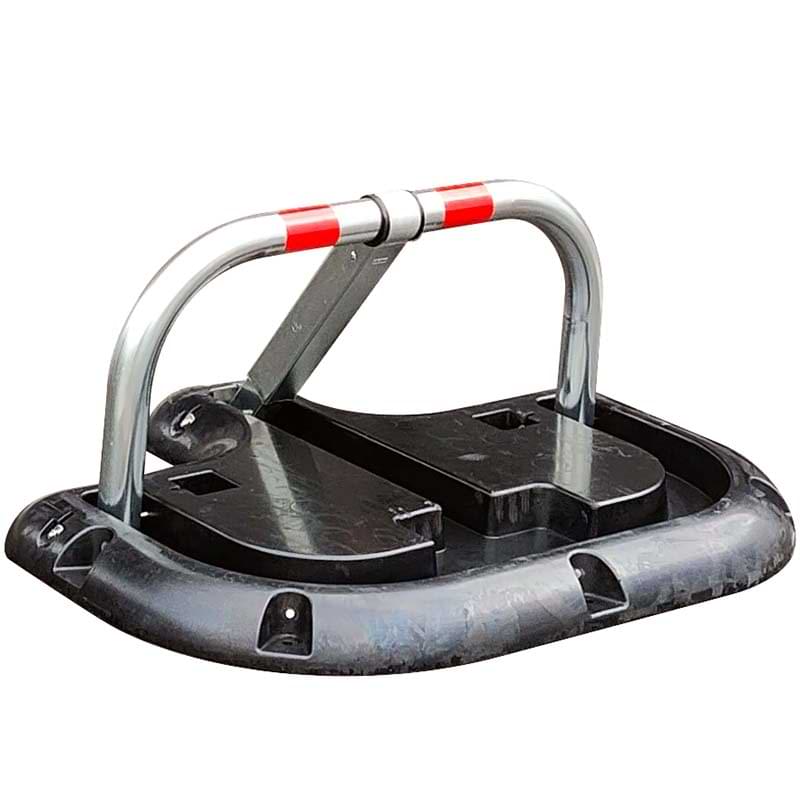 Bloc parking sur base caoutchouc - Clés différentes