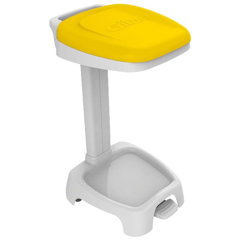 Support sac à pédale Gilac - Couvercle blanc