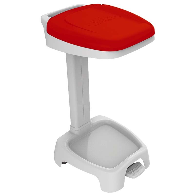 Support sac à couvercle 120L - Couvercle Rouge