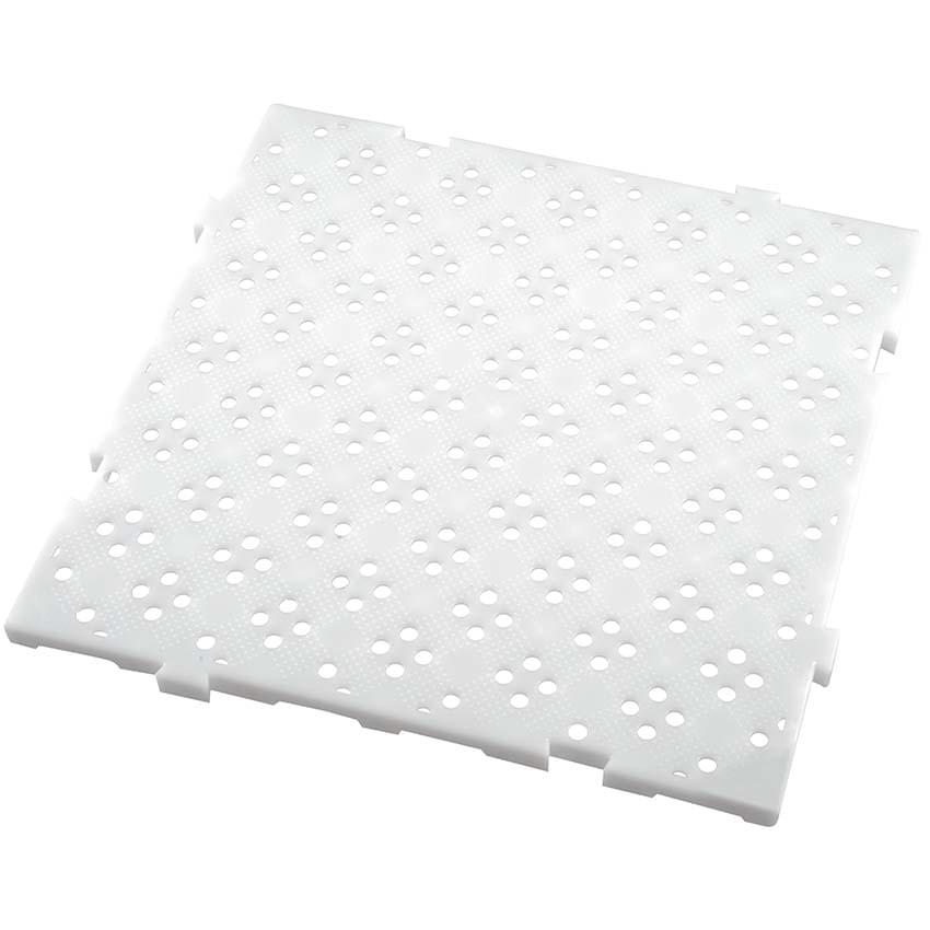 Caillebotis clipsable PEHD - Ep. 22 mm - 500 X 500 mm