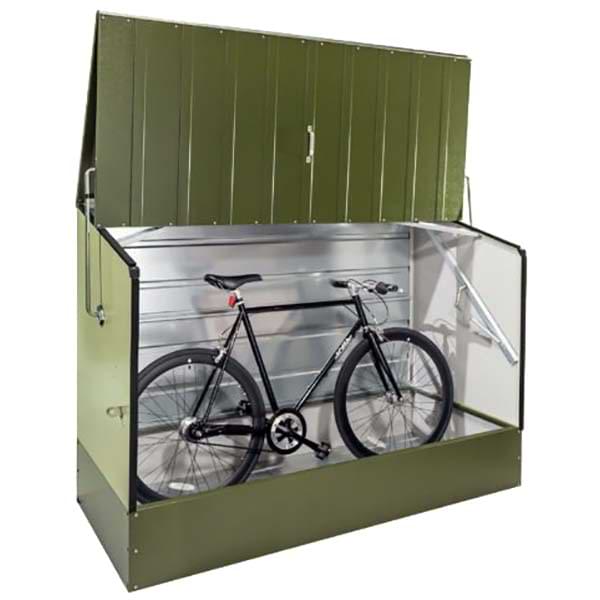 Coffre rangement vélos - Gris anthracite