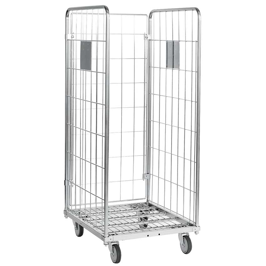 Roll conteneur spécial linge - 3 côtés - H. 1875 mm