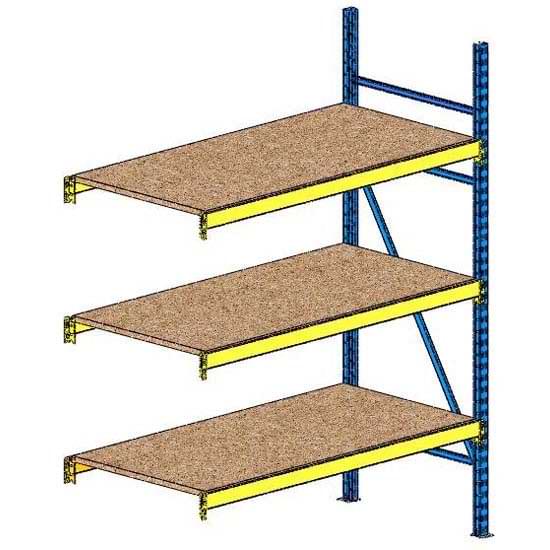 Rack semi-lourd - H. 2100 X L. 2000 X P. 1000 mm - Elément Suivant