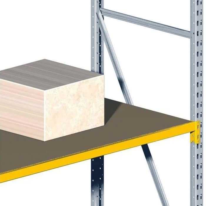 Niveau supplémentaire (2 lisses + plateau) - L. 2000 X P. 800 mm