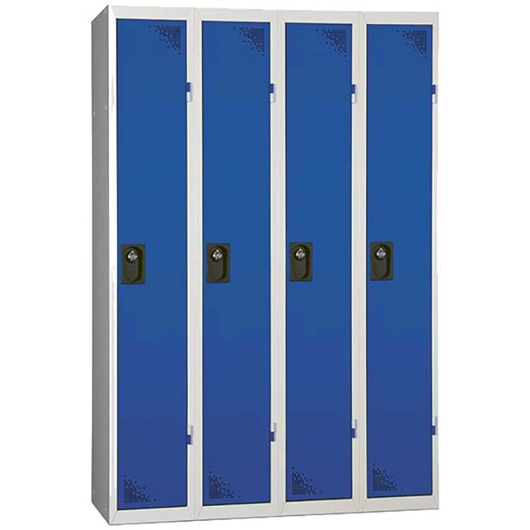 Vestiaire 2 cases - Industrie propre (Portes gris anthracite)