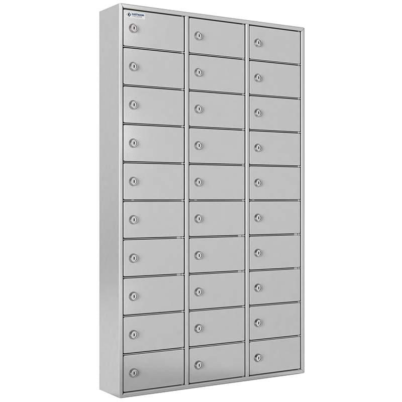 Armoire sécurisée smartphones - 3 X 10 cases - Serrures à clé
