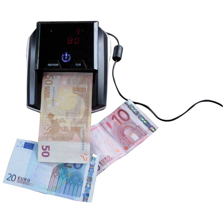 Détecteur de faux billets Euro automatique LD550