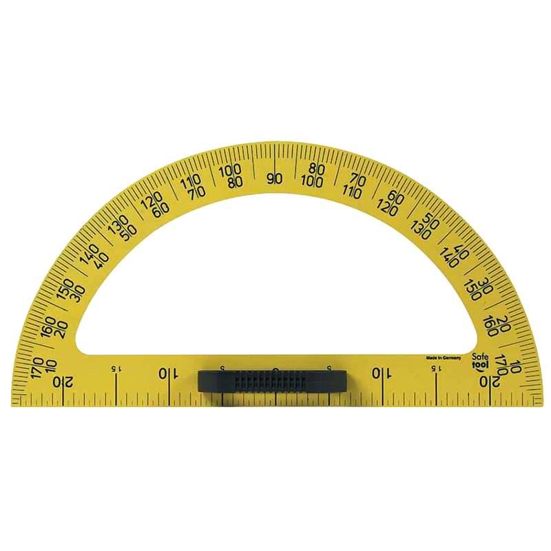Rapporteur magnétique 180° graduation cm - 50 cm