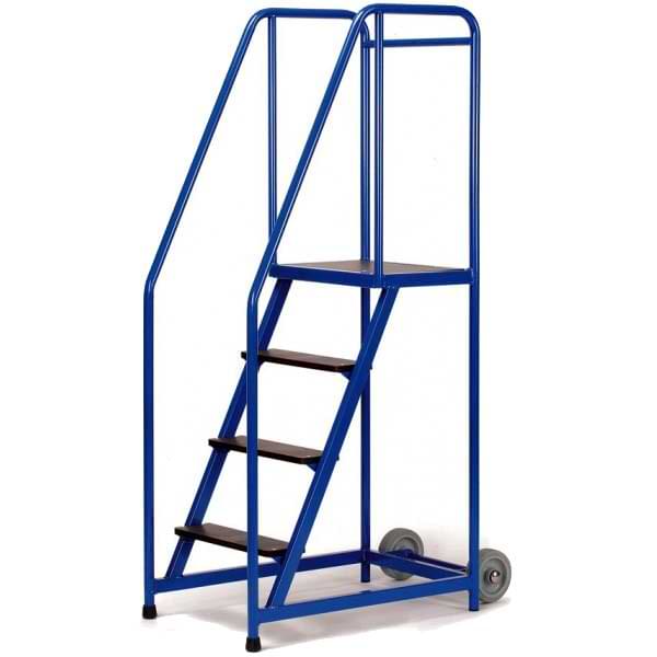 Escabeau mobile - 4 marches