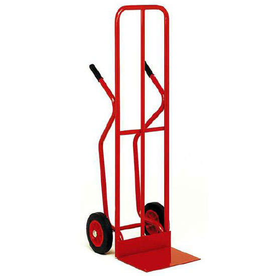 Diable à dossier haut - Roues caoutchouc