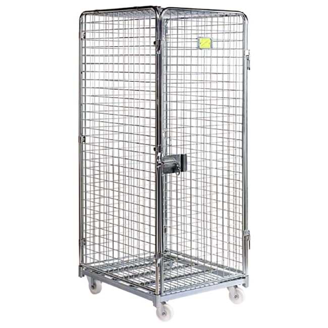 Roll conteneur anti-vol - H. 1800 X P. 810 X L. 720 mm