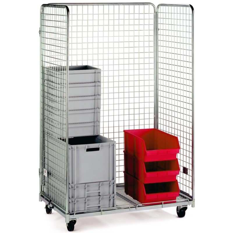 Roll conteneur grand volume - H. 1800 X P. 660 X L. 1160 mm