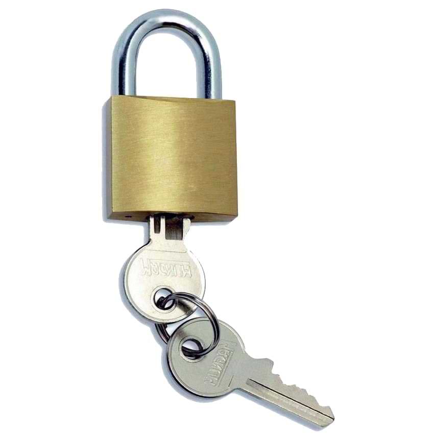 Cadenas à 2 clés 40 X 30 mm - Anse D. 6 mm