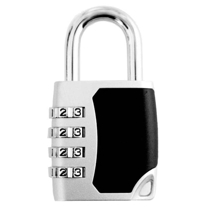 Cadenas à code 4 molettes - Anse D. 6 mm