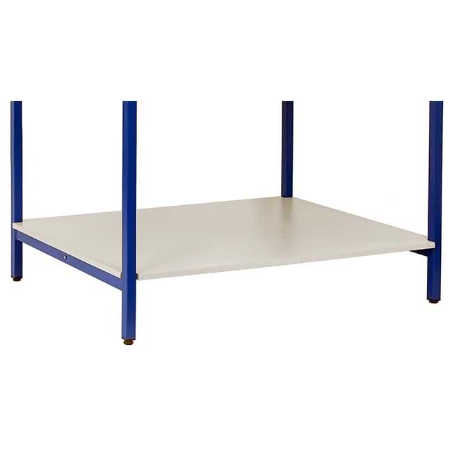 Option : Plateau inférieur pour table 1200 X 800 mm