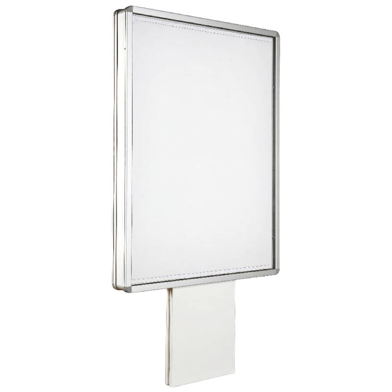 Caisson sucette double face - Pied à sceller - Lumineux