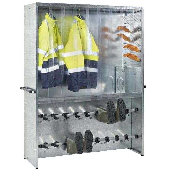 Vestiaire séchant galvanisé - 1600W